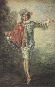 Jean-Antoine Watteau L'Indifferent(The Casual Lover) (mk05) oil on canvas